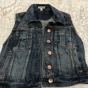 Express Jean Vest